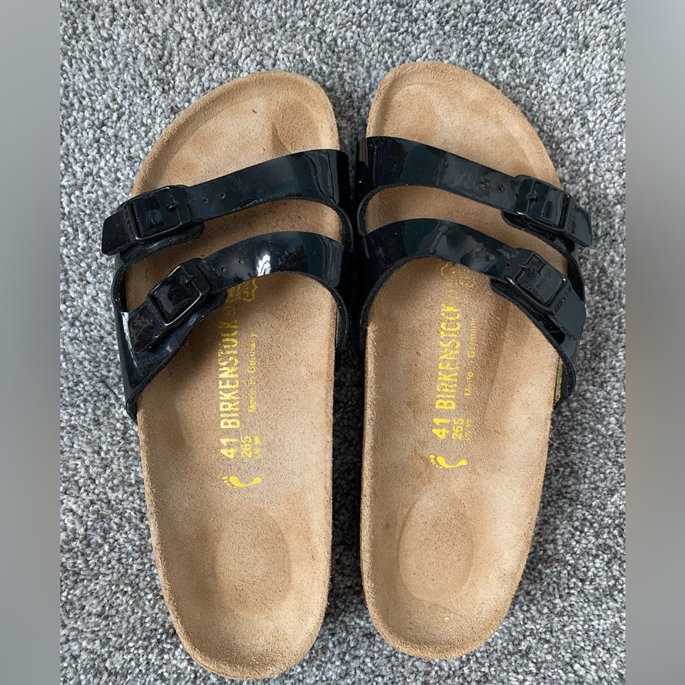 41 Birkenstock Ibiza Patent Sandal